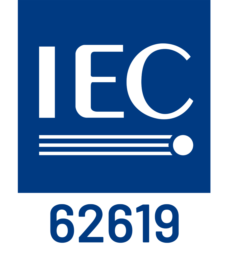 Logo IEC 62619 TYVA Energie