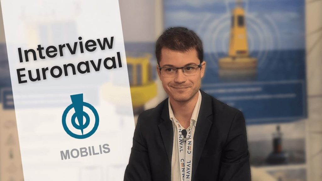 MOBILIS interview vidéo Euronaval bouée
