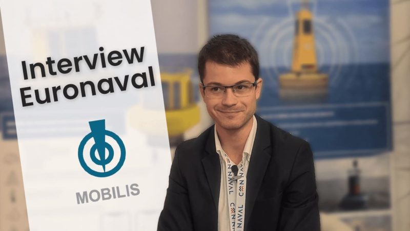 MOBILIS interview vidéo Euronaval bouée