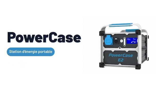PowerCase gamme station d'énergie portable