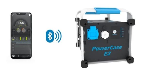Application digitale bluetooth station electrique portable