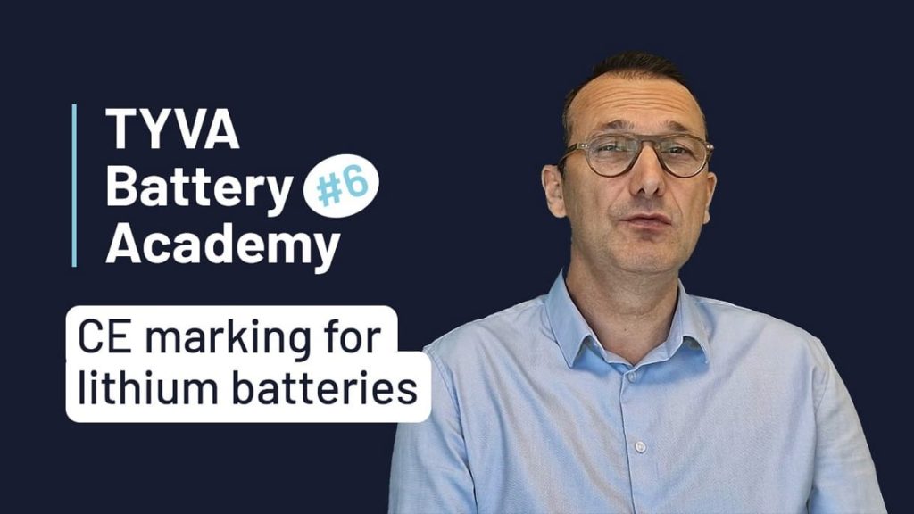 CE marking for lithium batteries