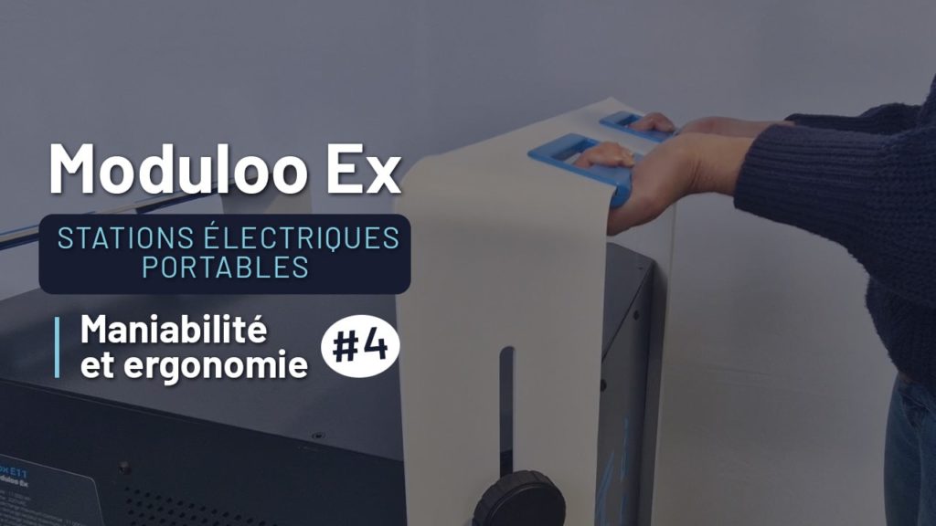 Maniabilité ergonomie station électrique portable